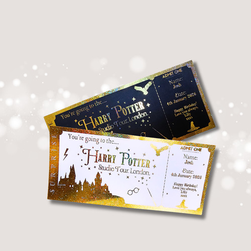 Foiled harry potter studio - potter,