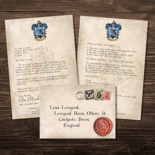 Custom harry potter warner - potter,