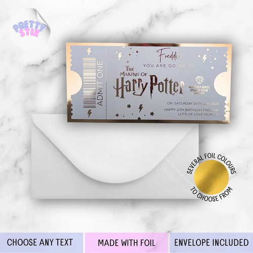 Personalised harry potter foil - personalised,