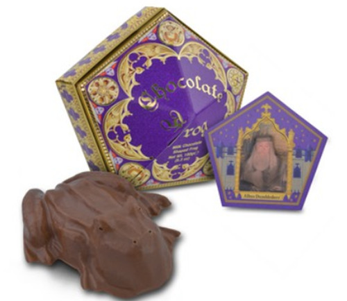 Chocolate frog with - chocolate,