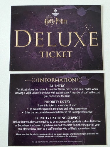 Harry potter studio tour - potter,